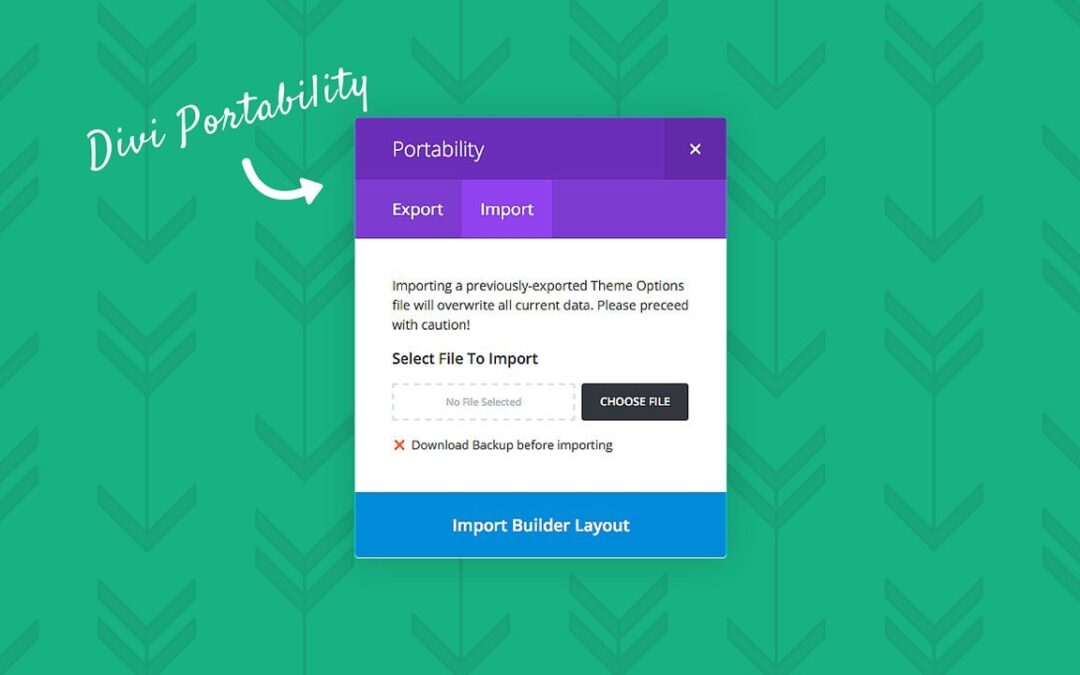 A Complete Guide To Divi’s New Portability Feature