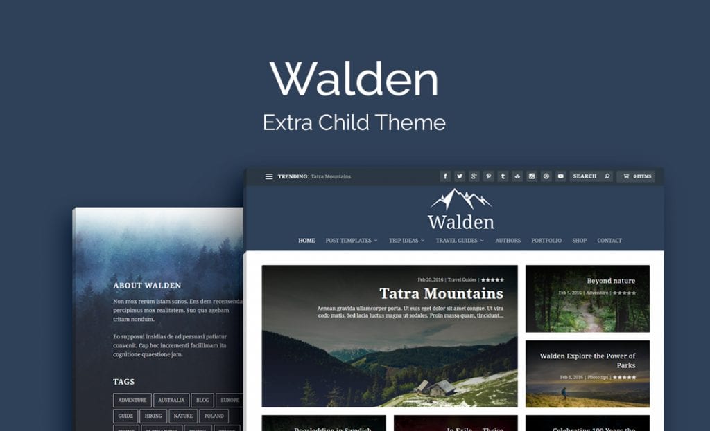 Thème Walden