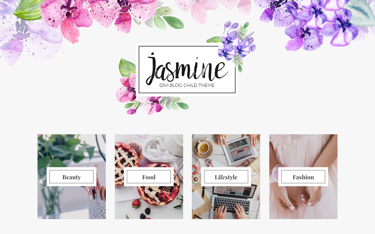 divi child theme jasmine