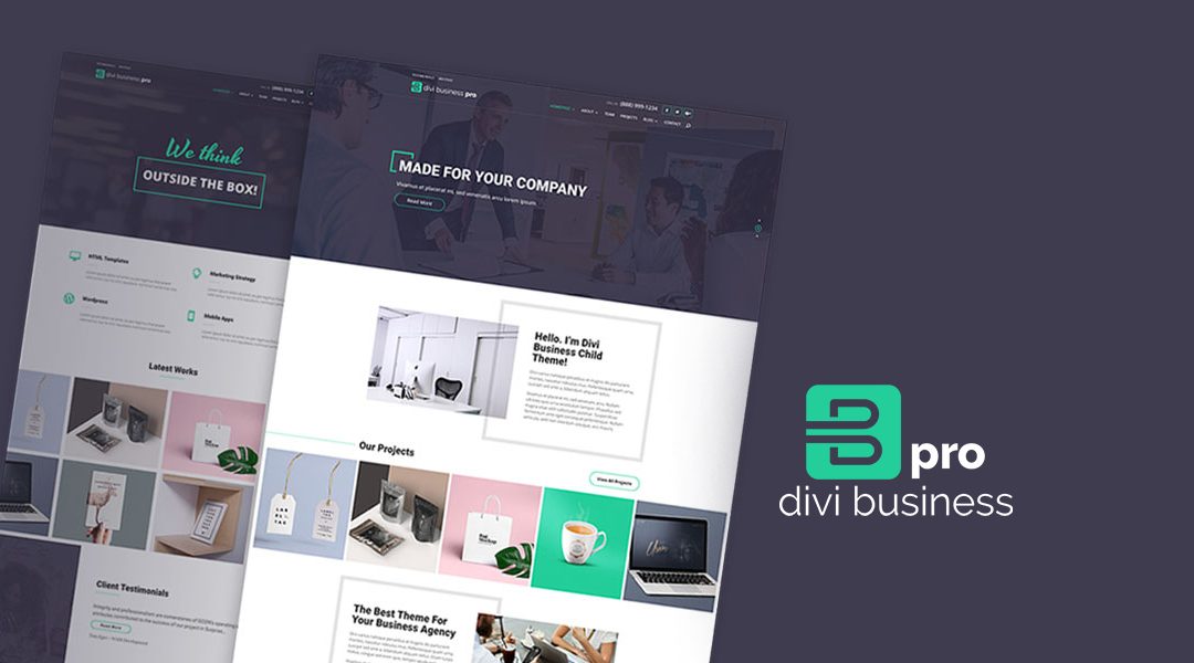 Introducing Our Brand New Divi Child Theme for Business: Divi Business Pro