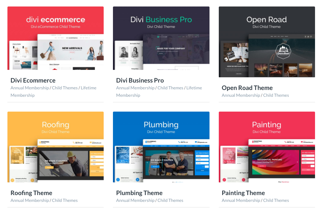 Divi Space Divi Child Themes