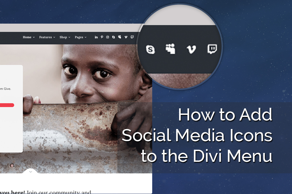 How to Add Social Media Icons to the Divi Menu