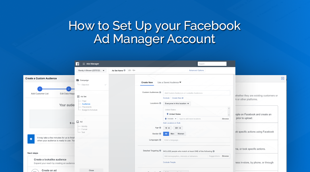 How to Set Up your Facebook Ad Manager Account