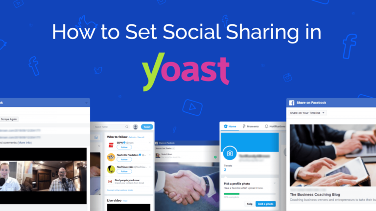 Set Social Sharing in Yoast