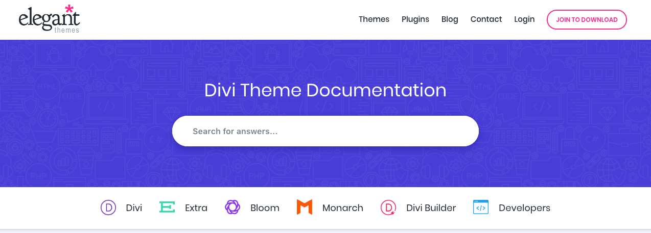 Elegant Themes Resources Divi Theme Documentation