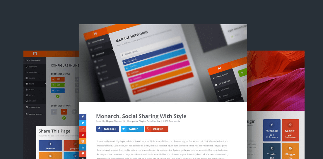 Elegant Themes Resources Monarch Plugin