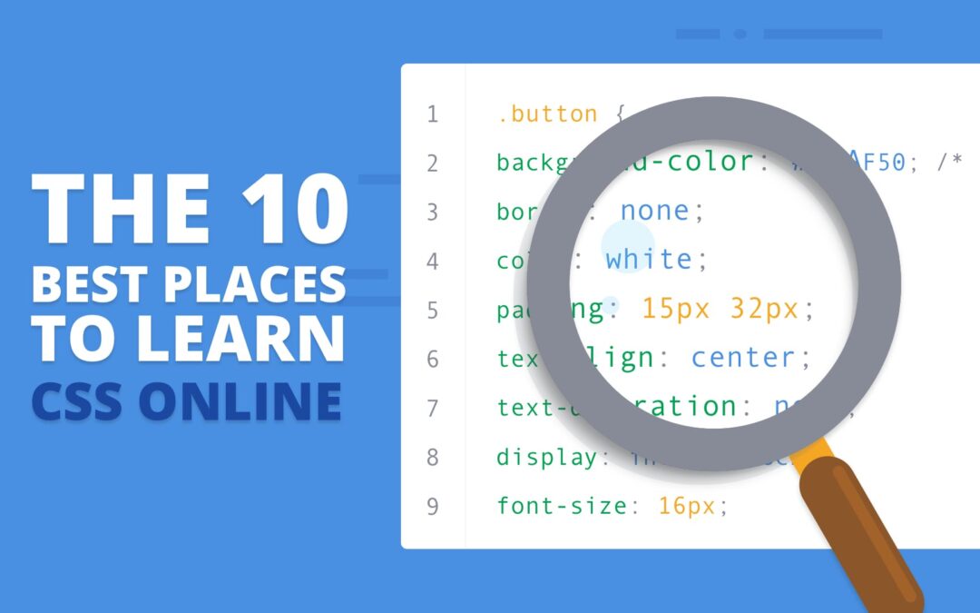 The 10 Best Places To Learn CSS Online