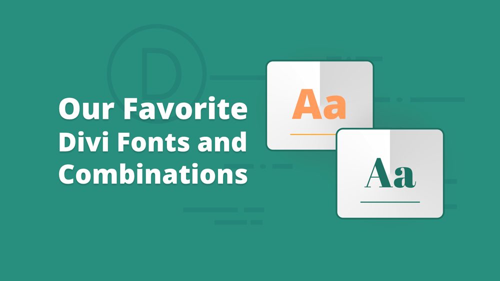 10 Best Font Combinations for Divi Websites