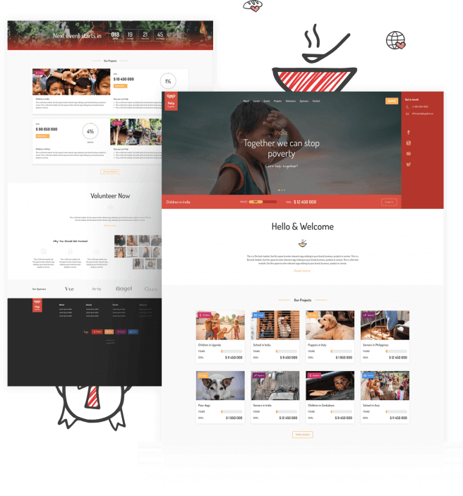 Best Free Divi Layout Packs Nonprofit Layout from Divi Space
