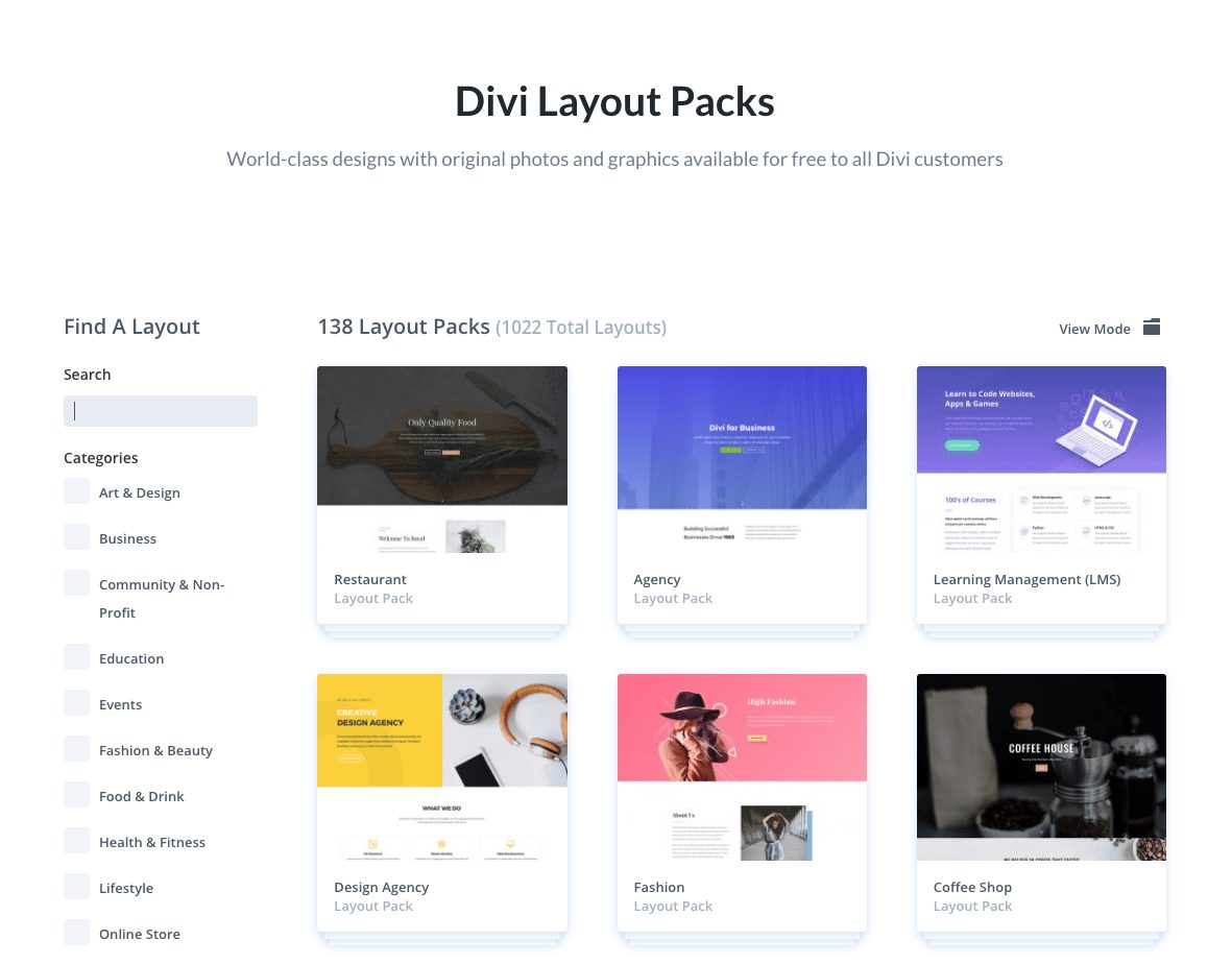 Best Free Divi Layout Packs Elegant Themes Layout Packs