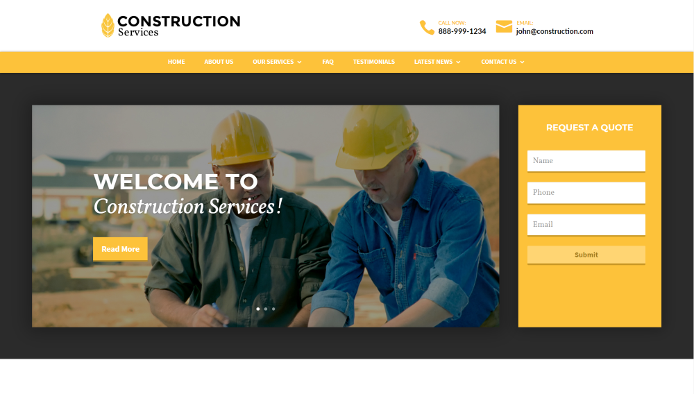 Construction Theme