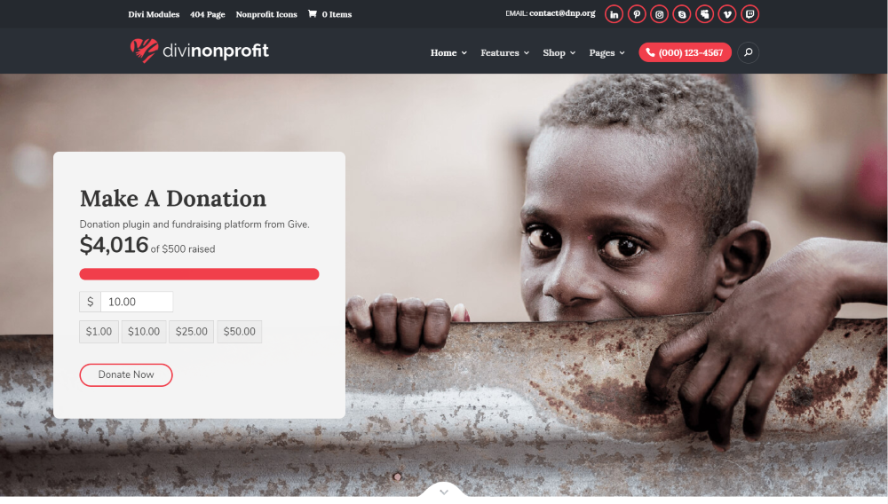 Divi Nonprofit