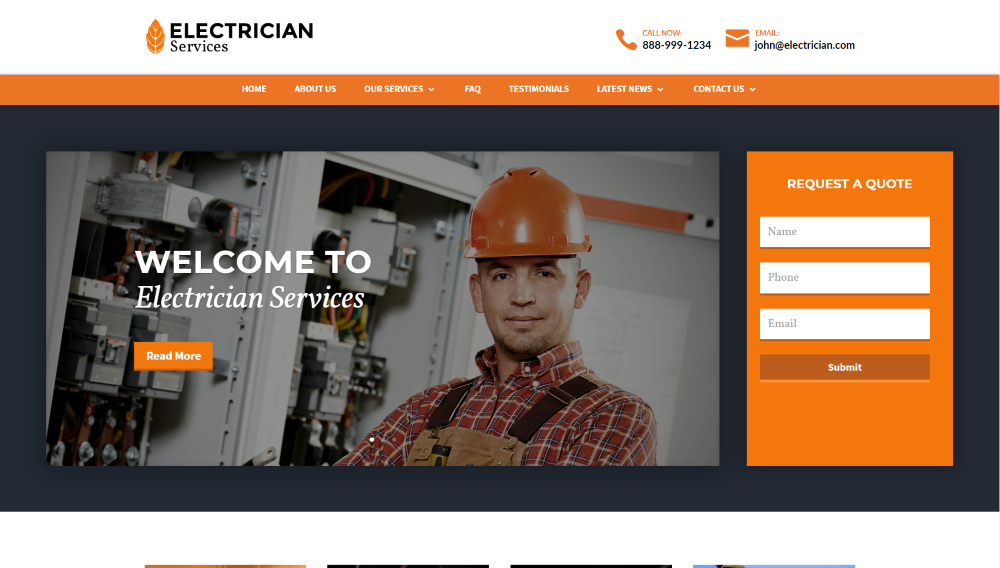 Electrician Theme