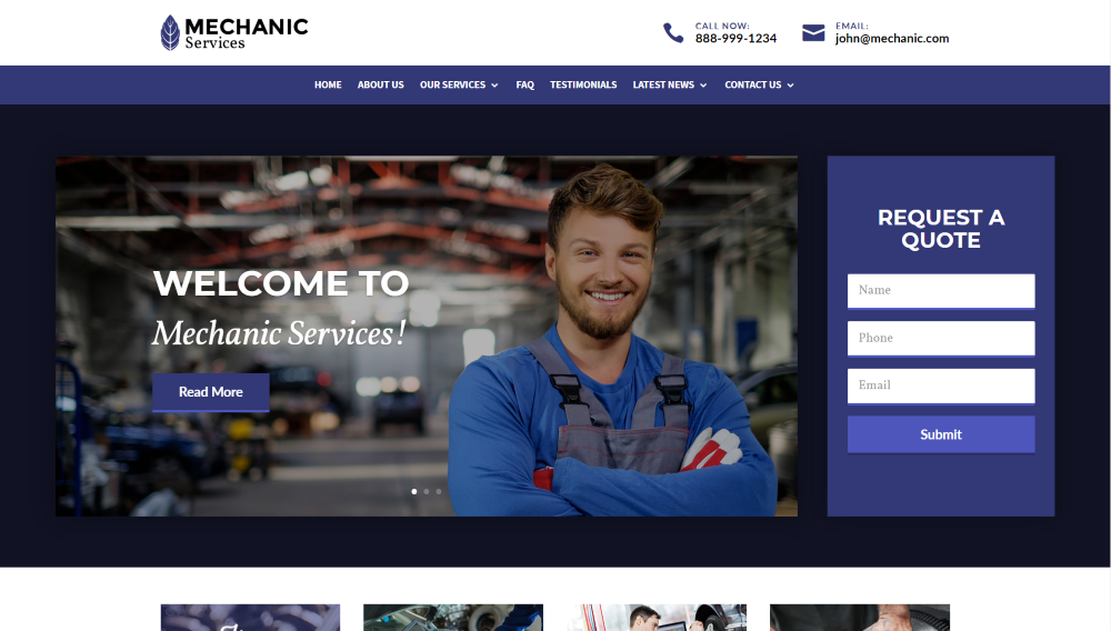 Mechanic Theme