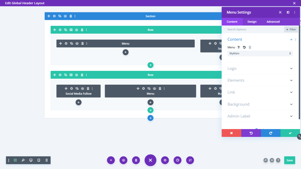 Divi Default Header and Footer vs Divi Theme Builder