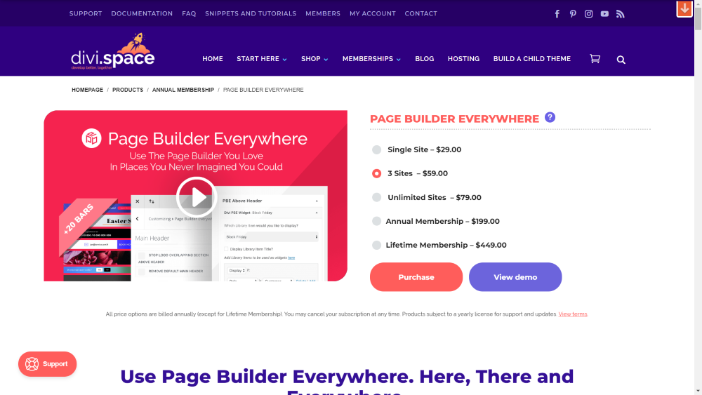 Page Builder Everywhere