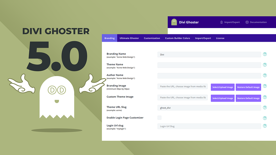 Divi Ghoster 5 Is Live With All-new WordPress White Labeling