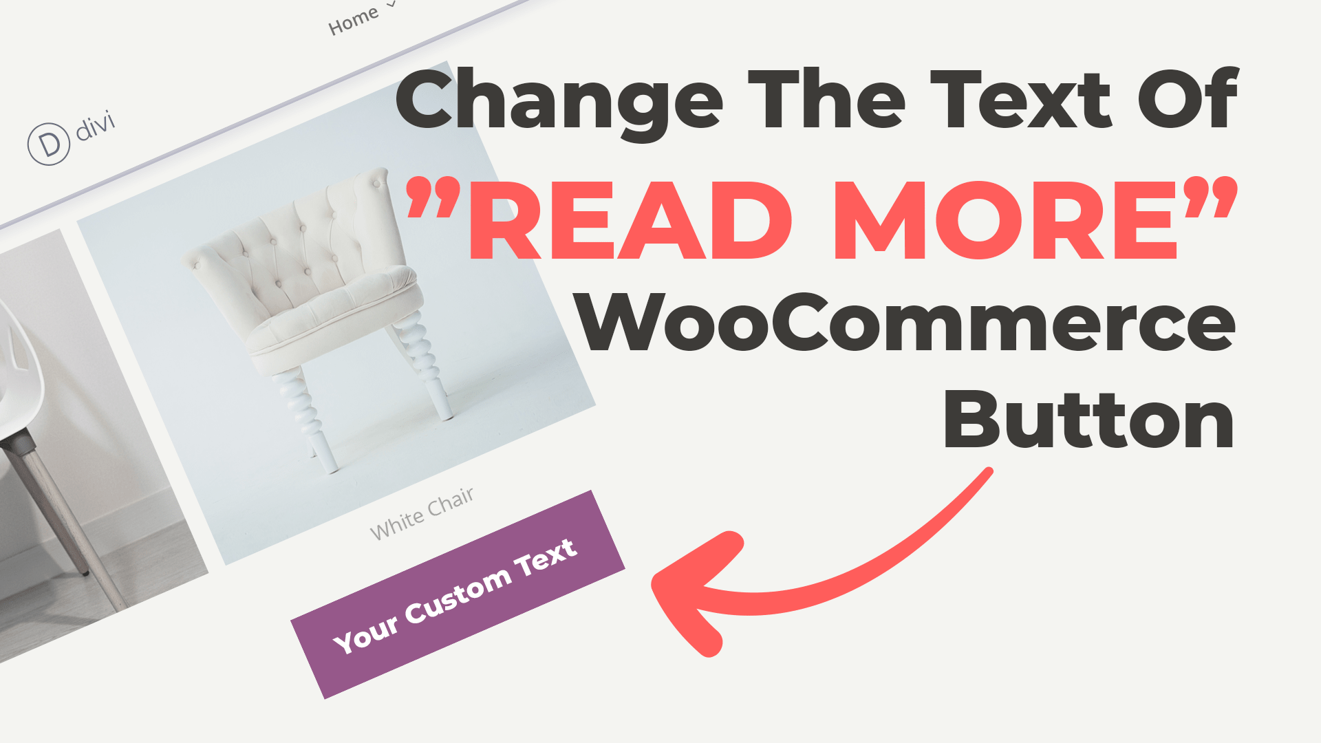 Change the WooCommerce Read More button text Divi Space