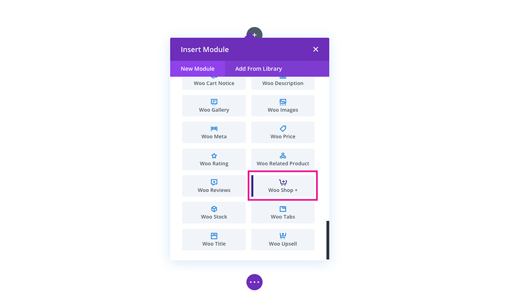 Divi Shop Builder for WooCommerce plugin add Woo Shop + module