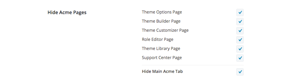 Divi Ghoster set up Ultimate Ghoster hide pages options