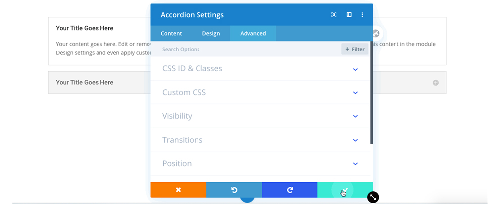 Divi Ghoster set up custom colors