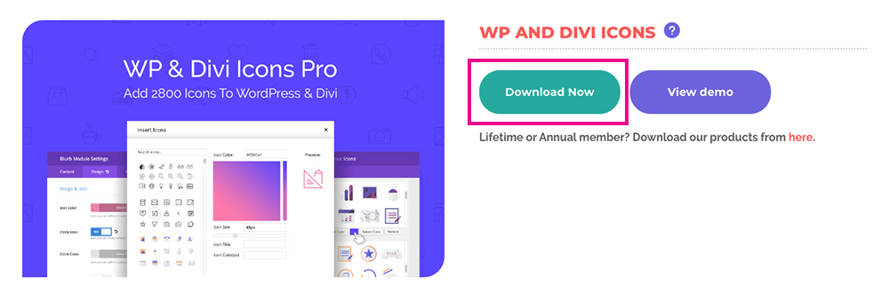 WP and Divi Icons