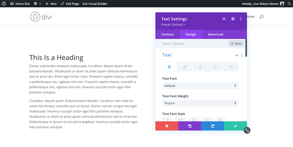 Add Custom Divi Fonts Using Divi Builder