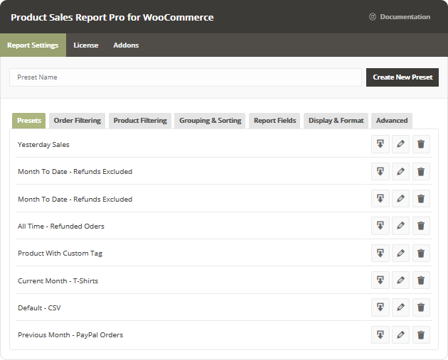 Product Sales Report Pro for WooCommerce Plugin