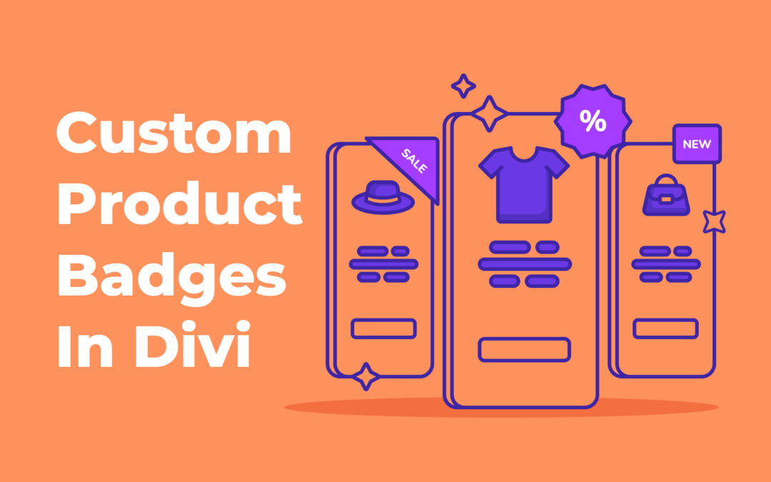 How to add custom badges to your shop page with Divi Shop Builder