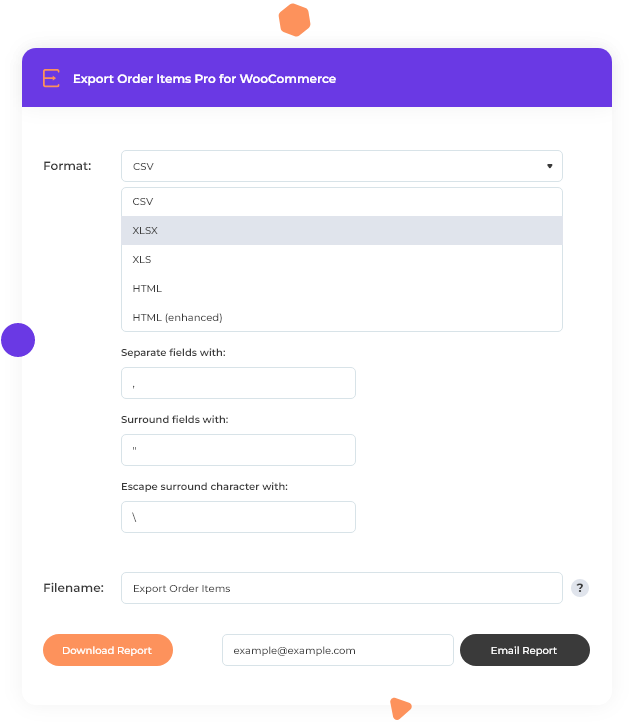 export_order_items_pro_formats