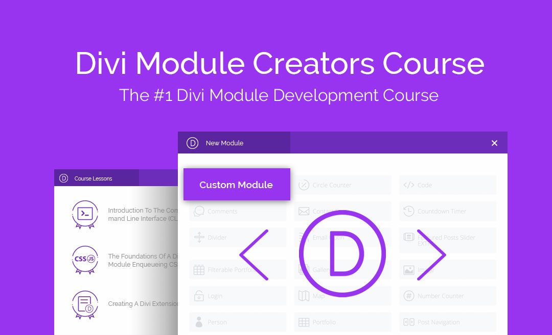 Learn How to Build Custom Divi Modules with our Latest Online Course!