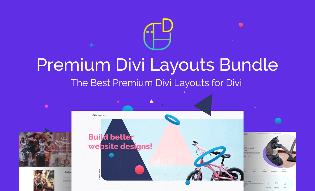 900 Divi Layouts, Premium Wordpress Divi Templates