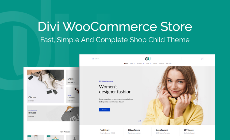 Boutique Divi WooCommerce